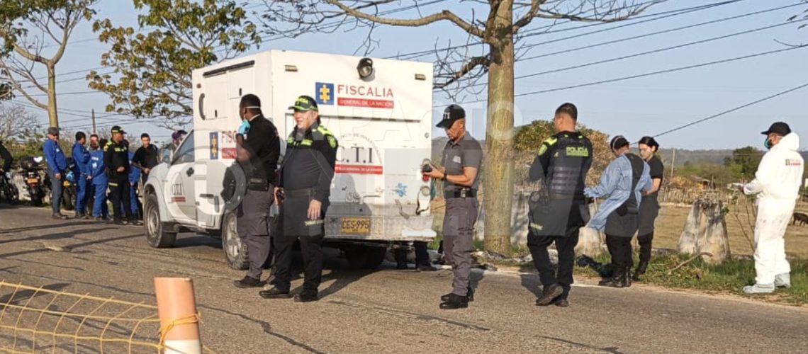 Hallazgo cadáver vía Barranquilla - Juan Mina