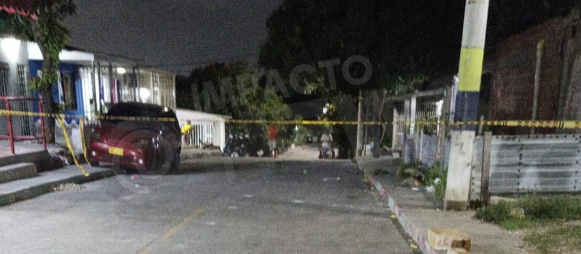 Atentado barrio Las Américas