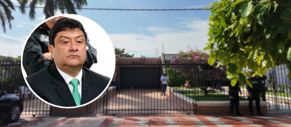 Mansión incautada a Kiko Gómez