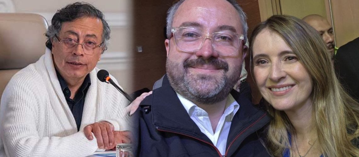 Presidente Gustavo Petro y senador Ciro Ramírez