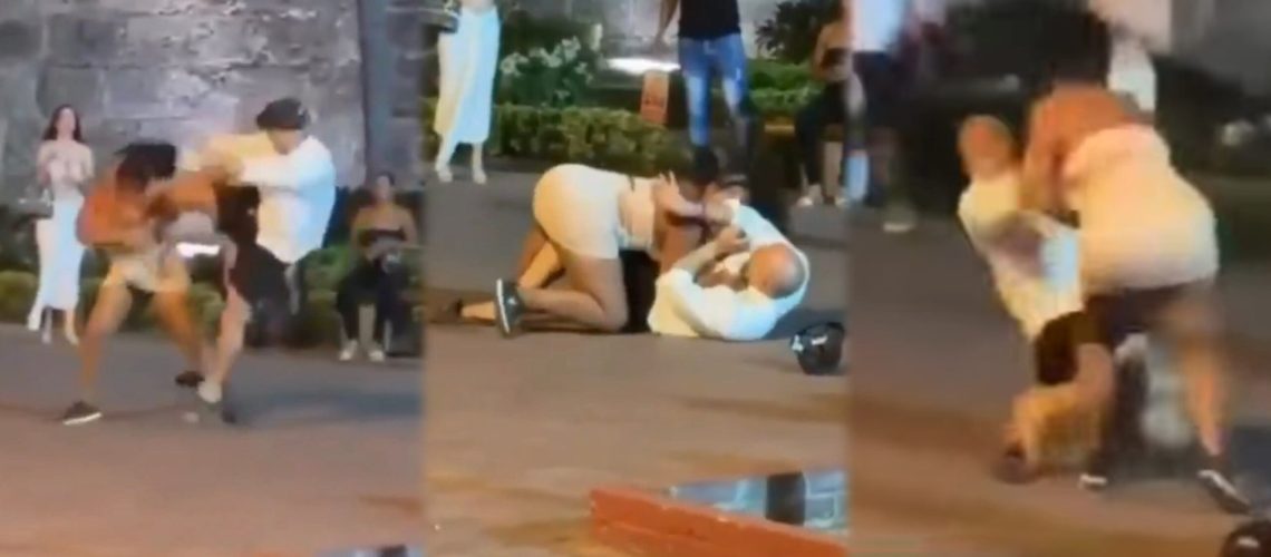 Pelea entre turista y trabajadora sexual en Cartagena