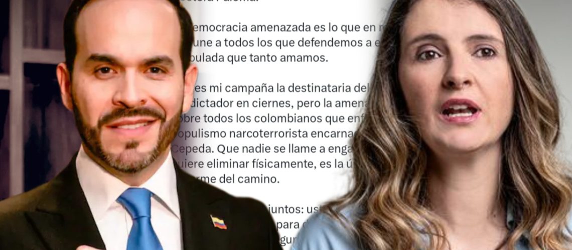 Abelardo de la Espriella y Paloma Valencia