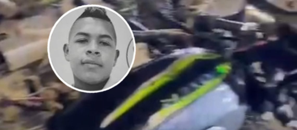 Motociclista fallecido en la vía Galapa - Paluato