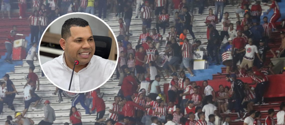 Concejal Alexis Castillo sobre barras e hinchas violentos