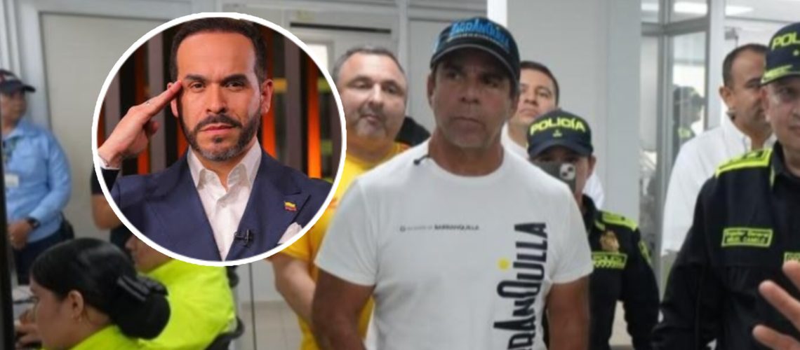 Alcalde Alejandro Char y Abelardo de la Espriella