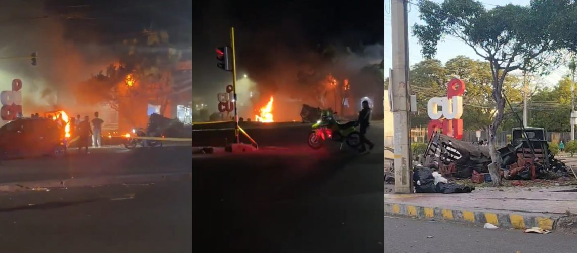 Atentado terrorista Comando de Policía Norte de Santander