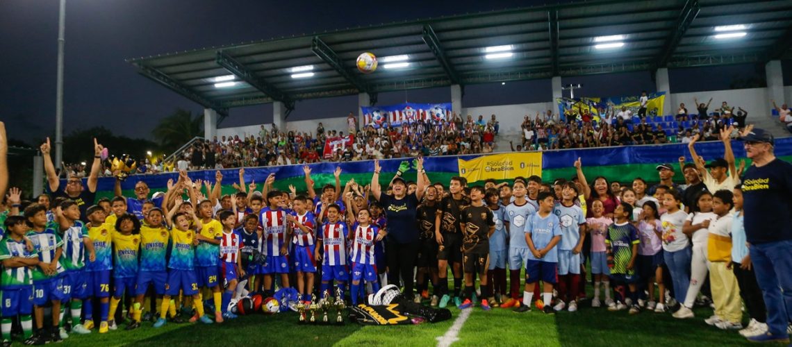 Inauguración Polideportivo Los Cedros