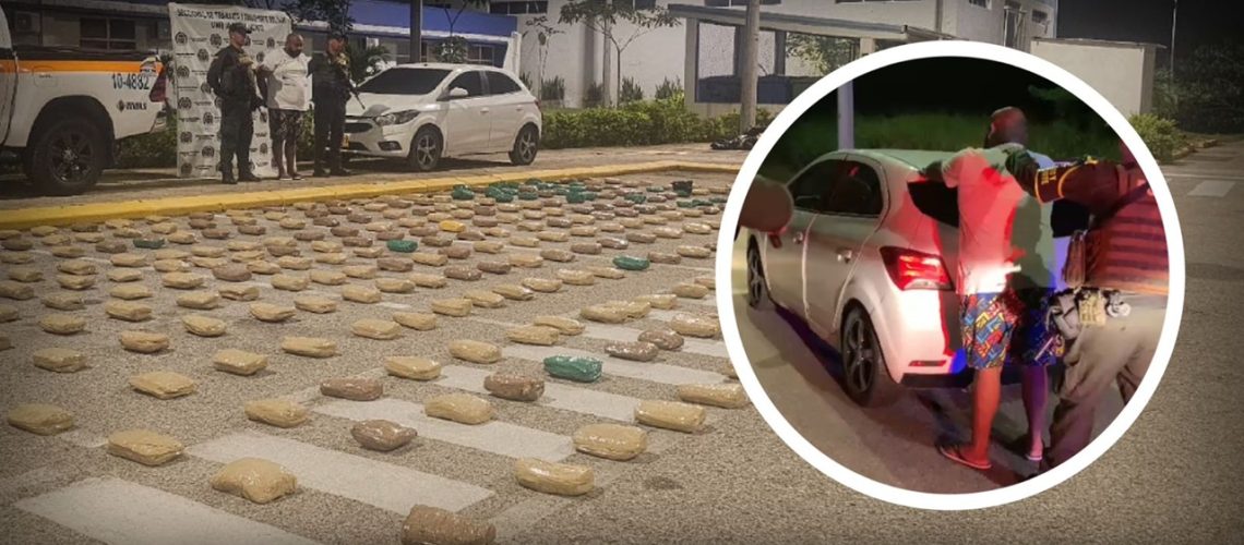 Incautación Marihuana vías Bolívar (2)