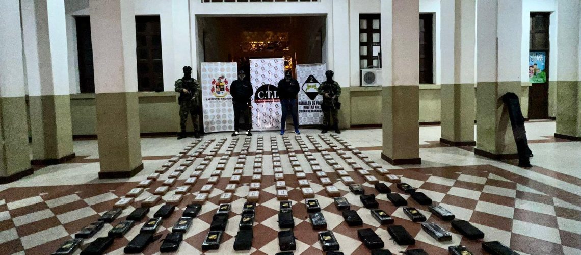 Incautación cocaína