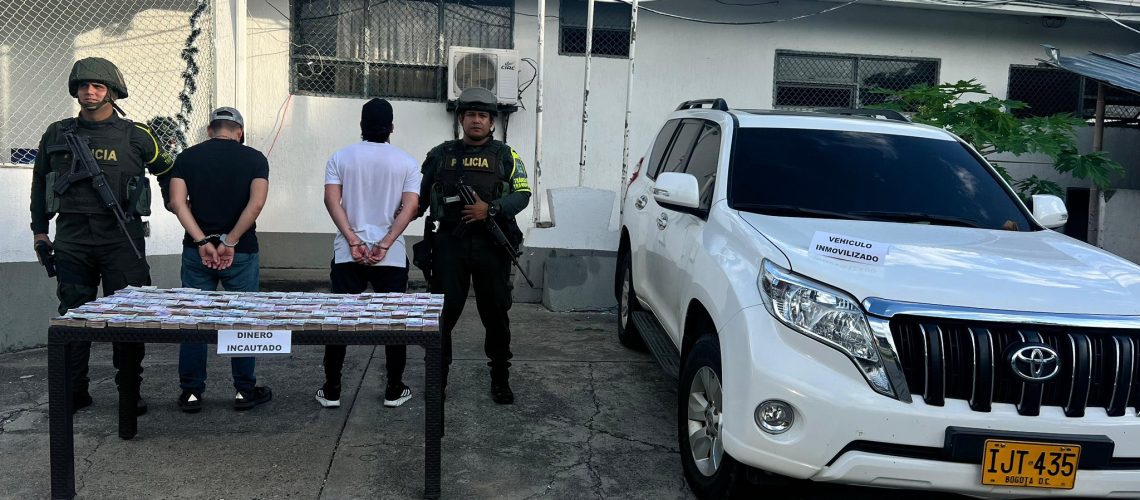 Incautación de 600 millones en Cauca