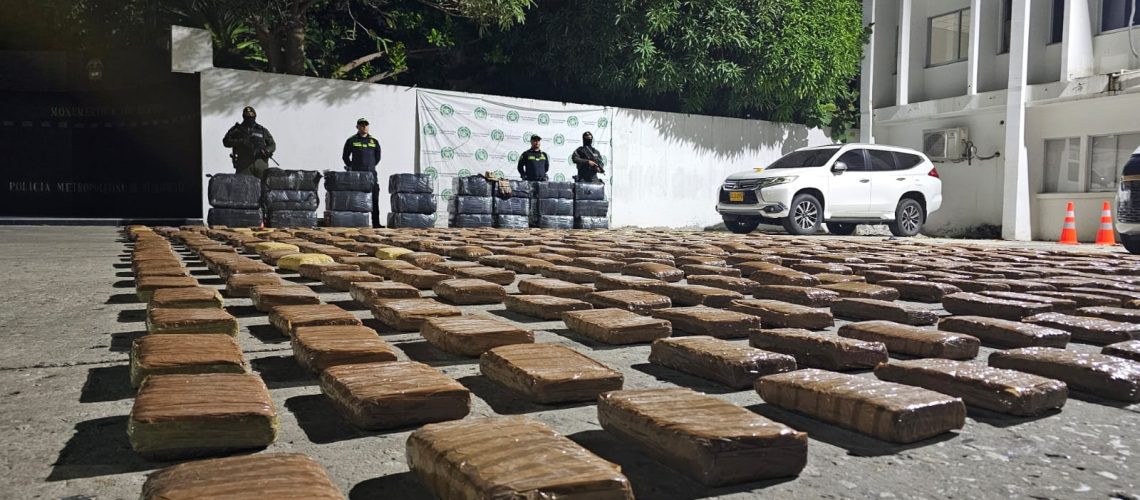 Incautación marihuana sur de Barranquilla