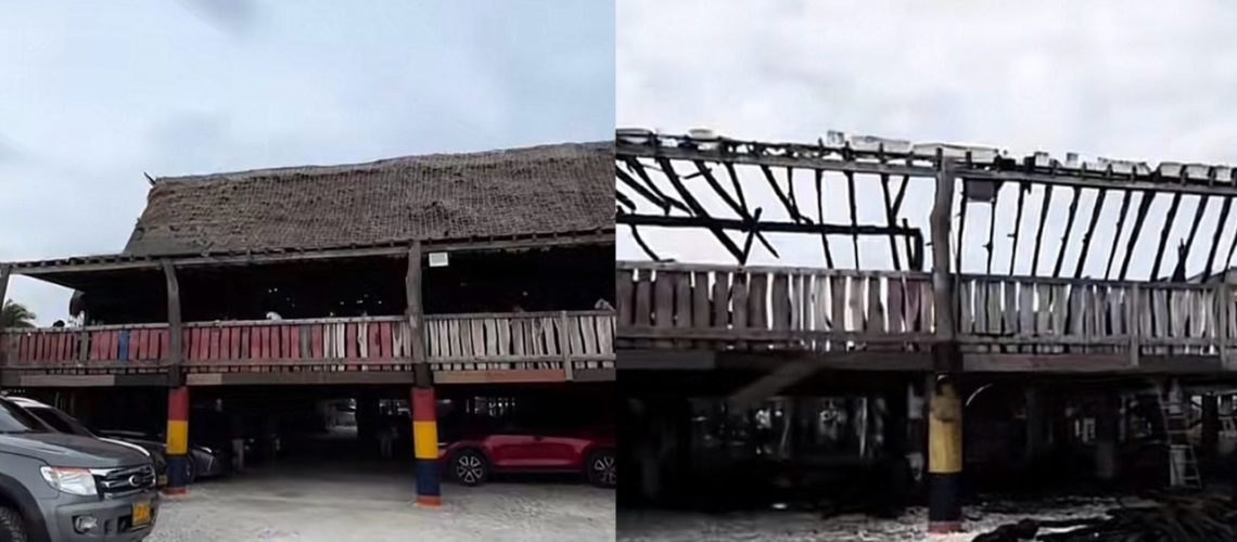 Incendio restaurante El Proveedor