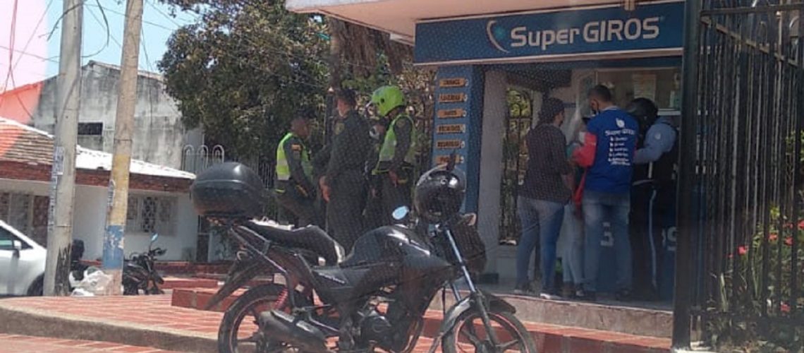 Intento de atraco en Los Andes