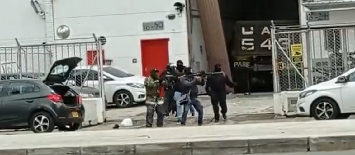 Intento de robo en Medellín