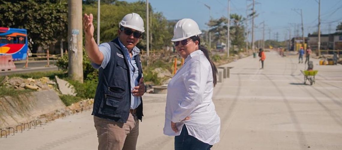 Intervención vía Circunvalar Alcaldía de Soledad