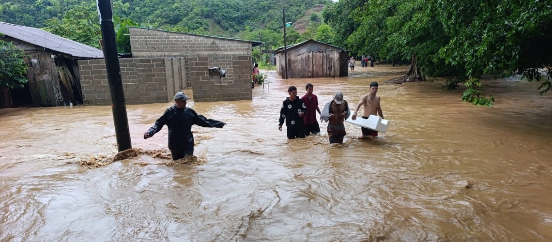 Inundaciones Montecristo, sur de Bolívar