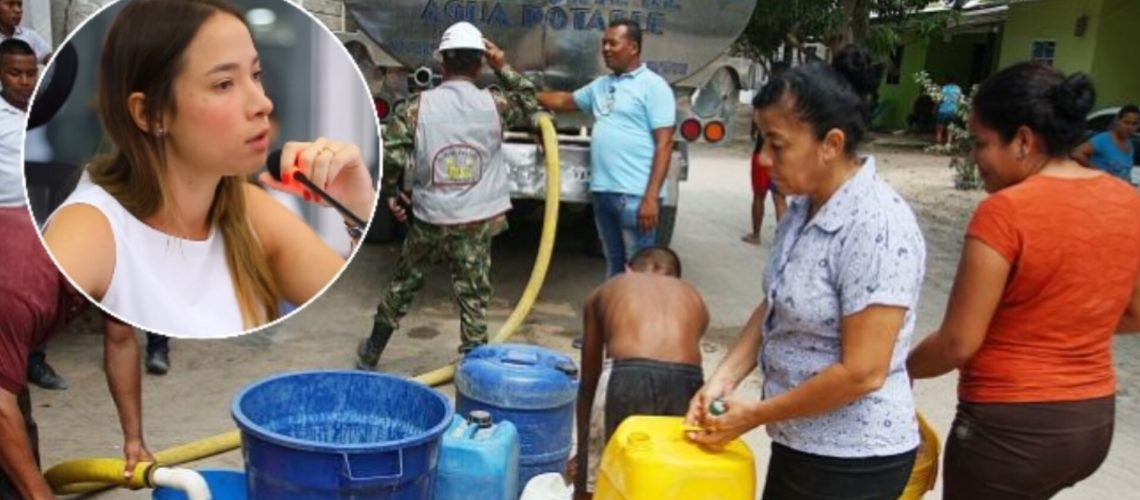 Isabella Pulgar agua potable