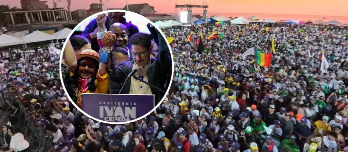 Iván Cepeda cierre campaña Cartagena