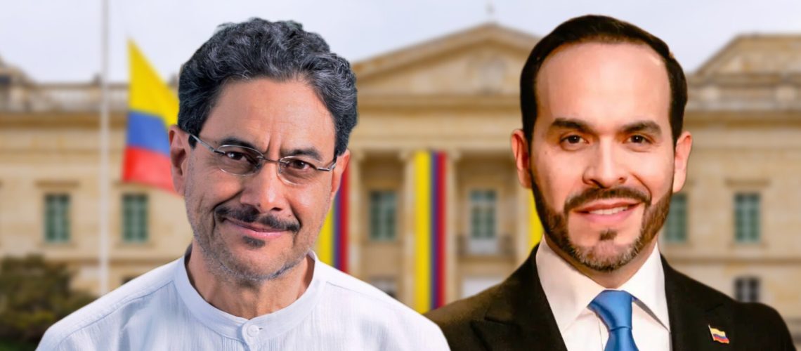 Iván Cepeda y Abelardo de la Espriella