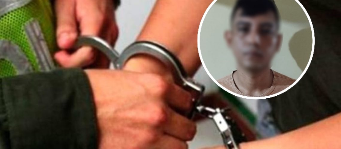 Iván García capturado en la ceiba porte ilegal de municiones