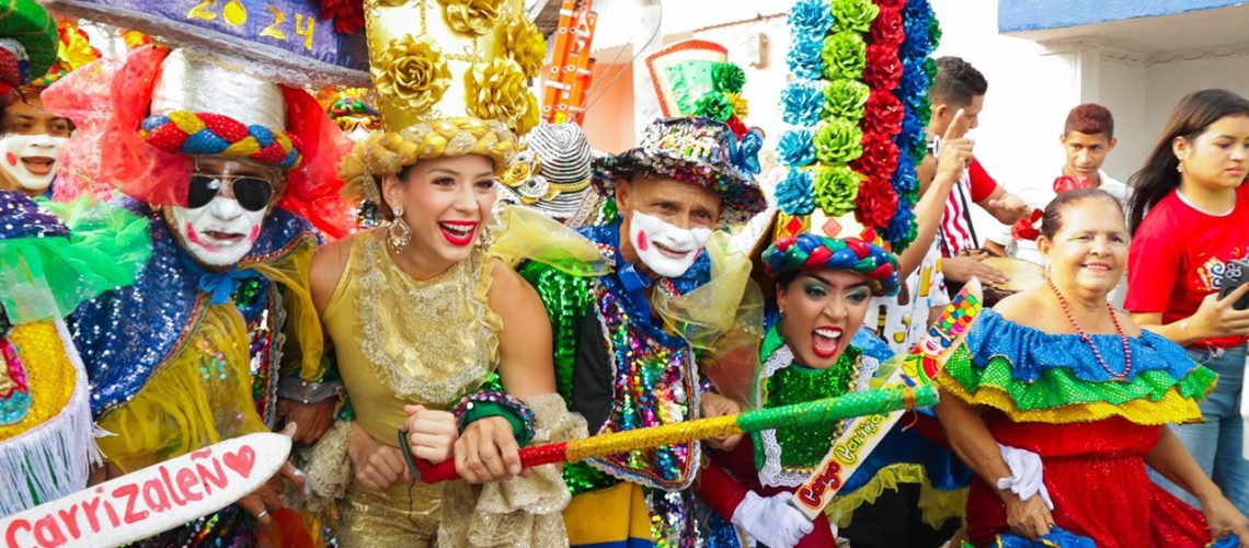 Izadas banderas congos Carnaval Barranquilla (3)