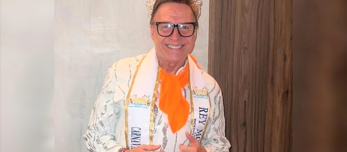 Jairo Martínez, rey Momo del Carnaval de los Periodistas