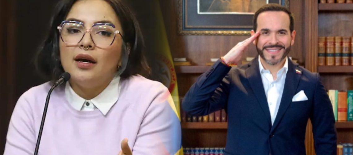 Jennifer Pedraza y Abelardo de la Espriella