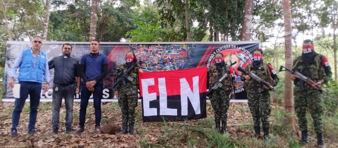 Jonefer Sayas Gallardo, liberado por el ELN