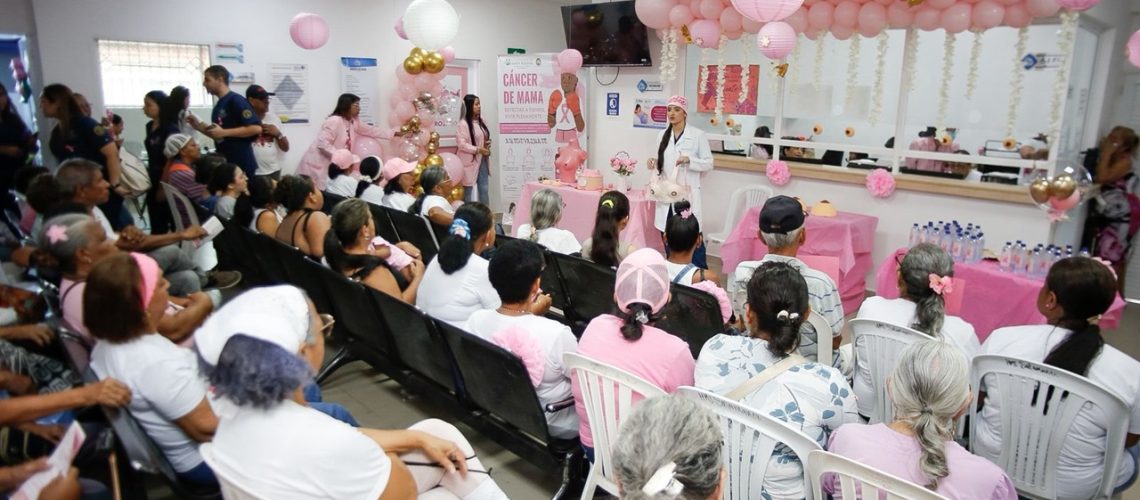 Jornada de sensibilización lucha contra cáncer de mama Soledad