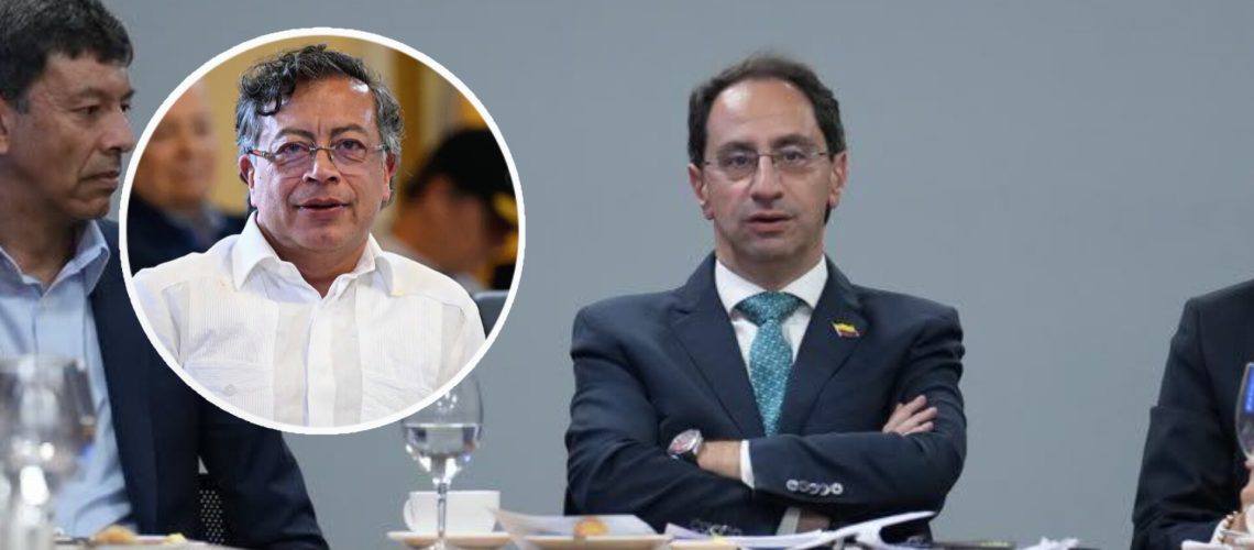 José Manuel Restrepo y Gustavo Petro