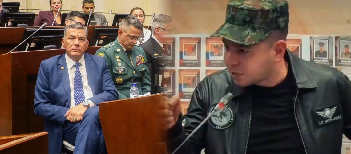 Jota Pe defiende al ministro de Defensa Mora en debate de moción de censura