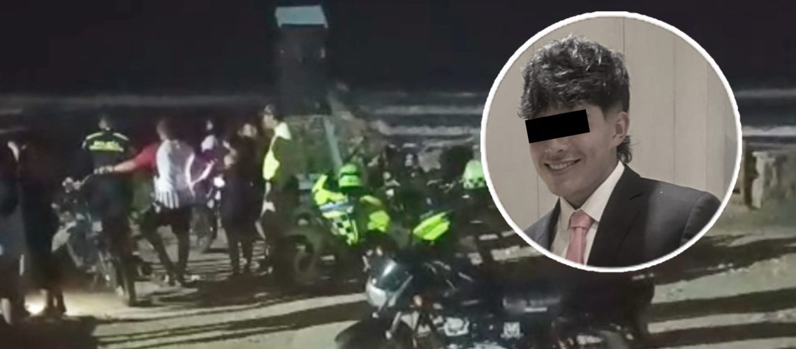 Joven desaparecido playas Salgar