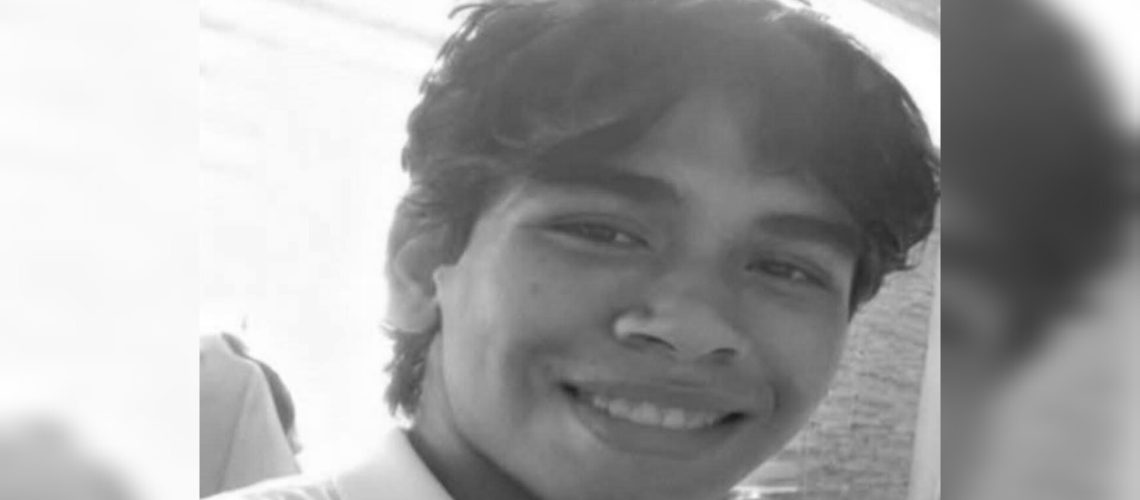 Joven fallecido en accidente Barrio Abajo