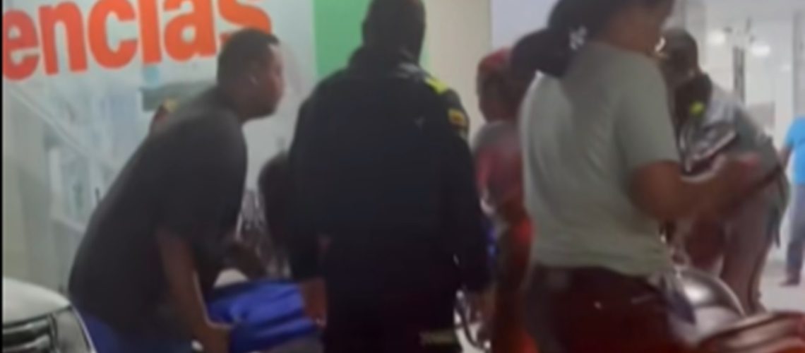 Joven herida Baranoa