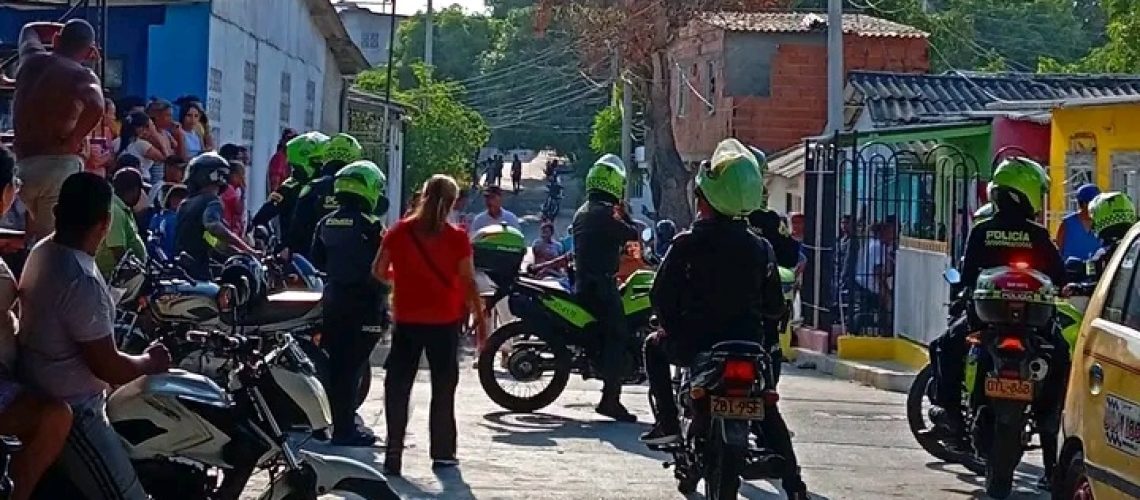 Joven herido barrio Carrizal