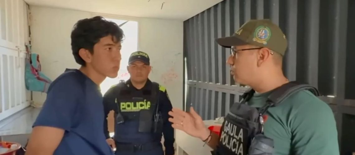 Joven que fingió su secuestro en Bucaramanga 2