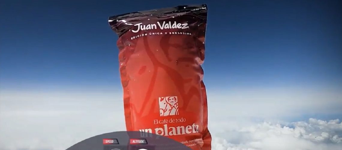 Juan Valdez envía café al espacio