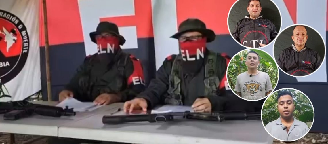 Juicio revolucionario ELN a agentes de CTI y Dijín