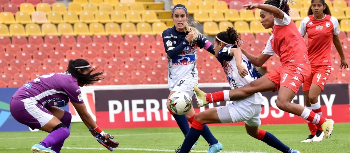 Junior Femenino vs Santa fe fecha 14