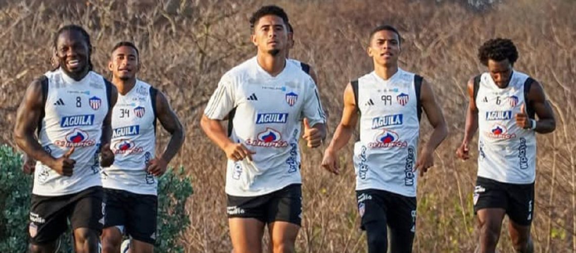 Junior entrena para enfrentar a llaneros