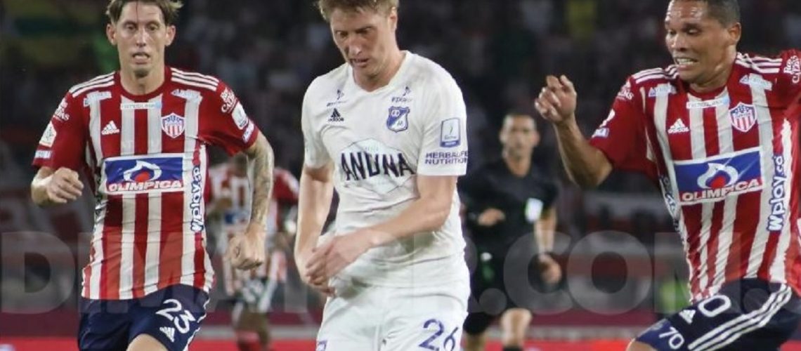 Junior vs millonarios copa colombia ida