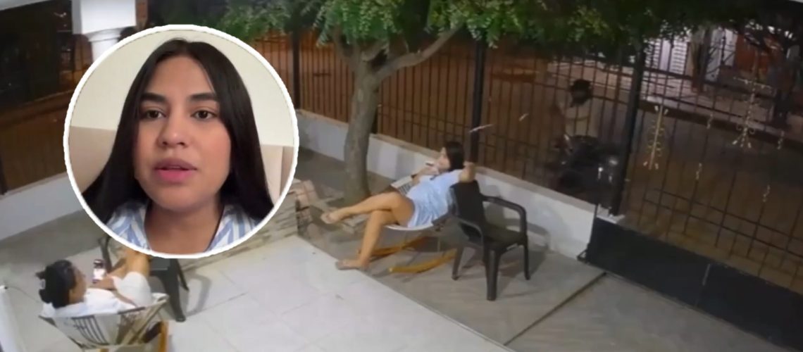 Katherine Torres, quien sufrió atentado en Uribia