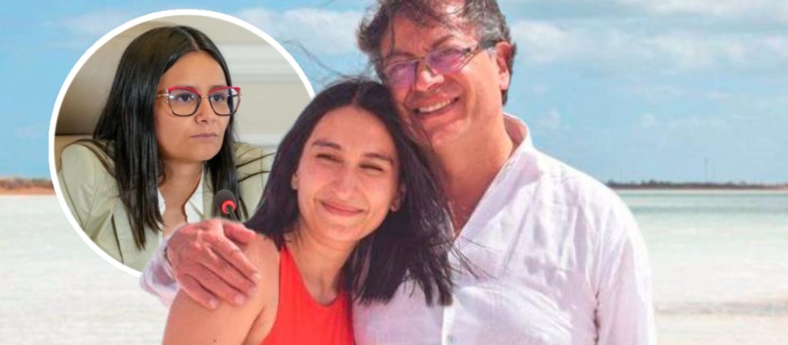 Laura Sarabia, Gustavo Petro y Angie Rodríguez
