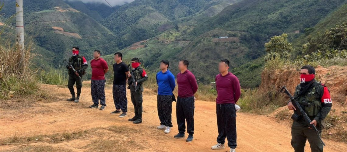 Liberación cinco policías secuestrado en el Catatumbo