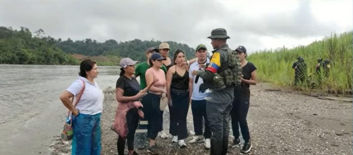 Liberación de los nueve contratistas de la Gobernación del Cauca que estaban secuestrados