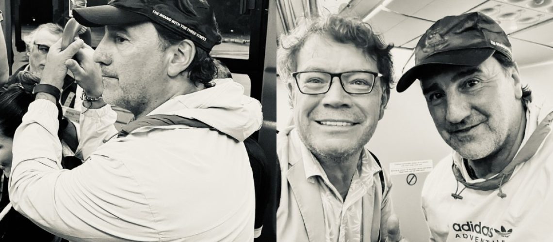 Lorenzo en transmilenio