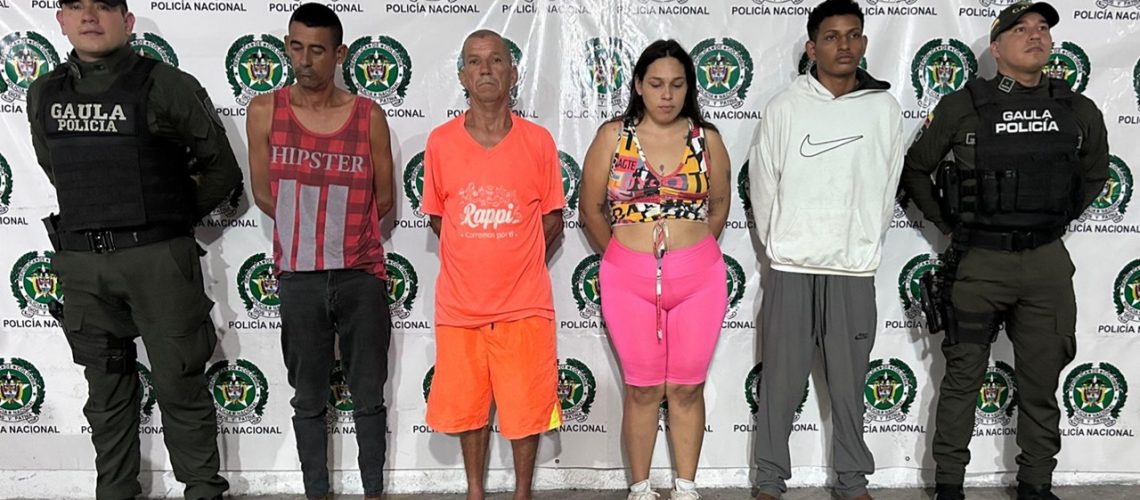 Los Costeños del Oso capturados