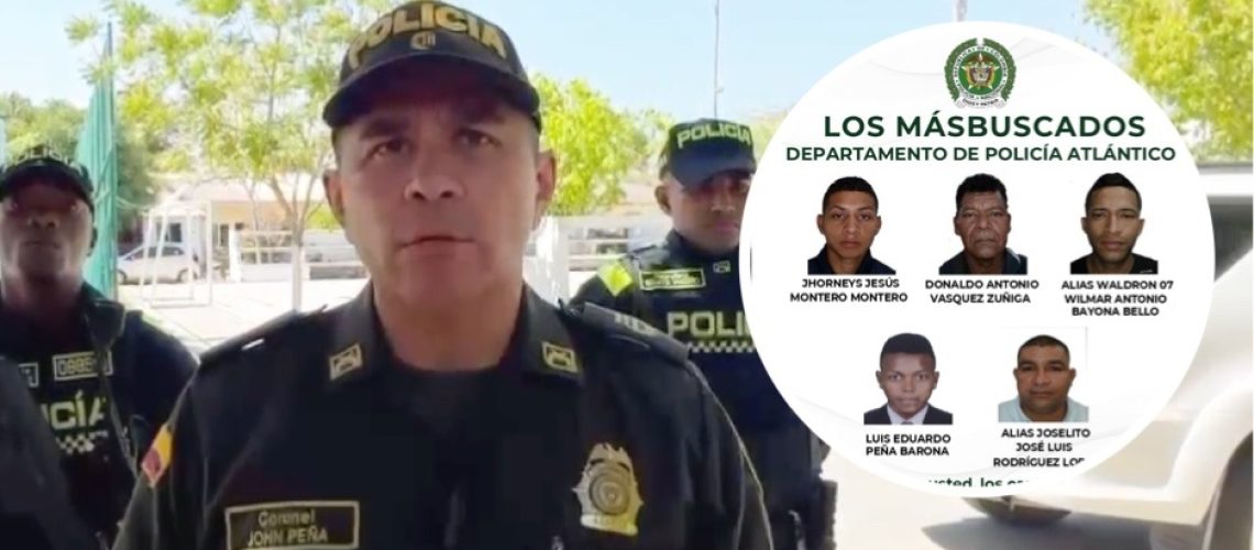Los Más Buscados Policía Atlántico (2)