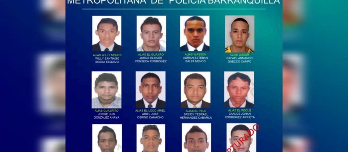 Los más buscados Policía 2023