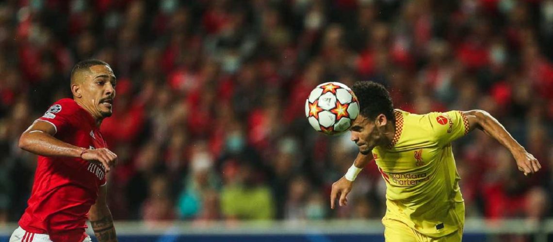 Luis Díaz Liverpool Benfica